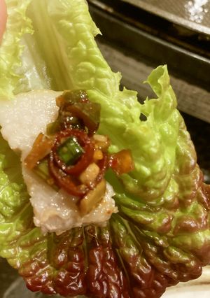 白葱の青い部分で「食べる焼き肉のたれ」-レシピのメイン写真