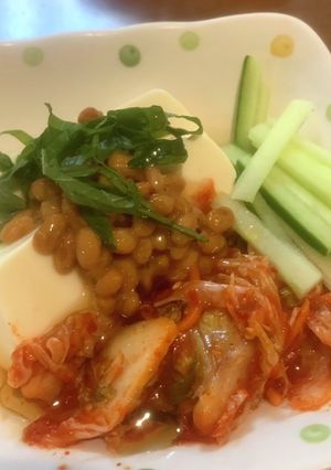 豆腐納豆キムチ-レシピのメイン写真