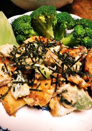 鶏ささみソテー (アボカド明太子)-レシピのメイン写真