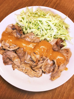 豚肉のソテー柿ソース掛け-レシピのメイン写真
