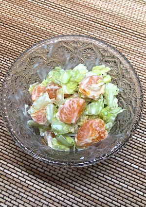 ♡みかん♡とキャベツのコールスローサラダ-レシピのメイン写真