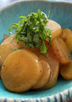 ヤーコンのバター醤油煮-レシピのメイン写真