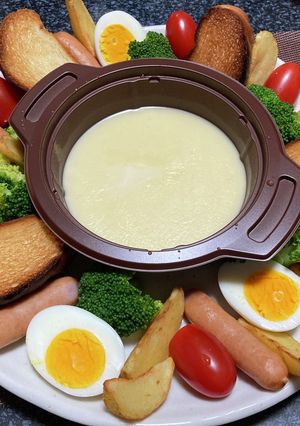 セブンプレミアムでチーズフォンデュ-レシピのメイン写真