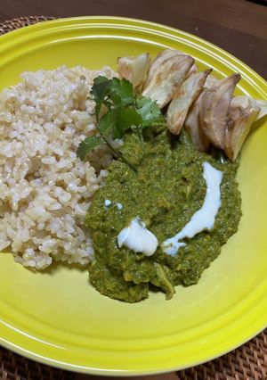 ほうれん草カレー　palak vegan-レシピのメイン写真