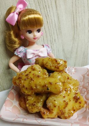 リカちゃん♡鶏胸肉スイートマスタード和え-レシピのメイン写真