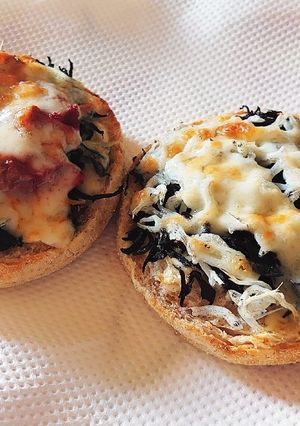 しらすとひじき＆キムチのチーズトースト-レシピのメイン写真
