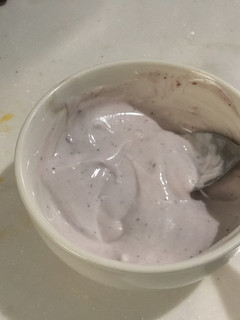 簡単ブルーベリーソースヨーグルト-レシピのメイン写真