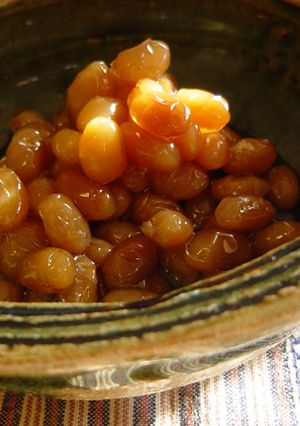 大豆水煮缶あまったら甘く煮ておこう♪-レシピのメイン写真