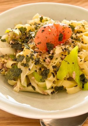 グルテンフリー明太子和風パスタ-レシピのメイン写真