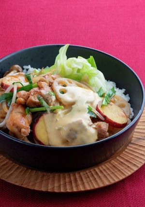 野菜たっぷり　チーズタッカルビ丼-レシピのメイン写真