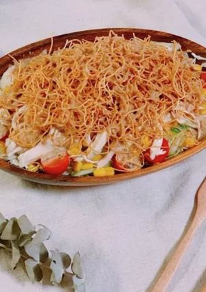 簡単♡揚げ麺サラダ♡-レシピのメイン写真