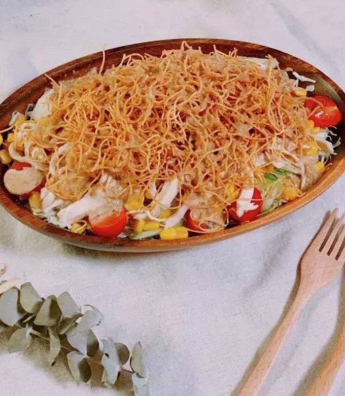 簡単♡揚げ麺サラダ♡-レシピのメイン写真