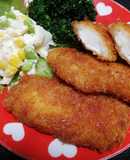 給食で大人気✩イカフライのレモン煮