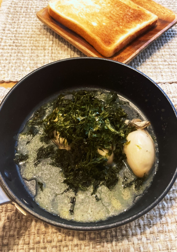 今が旬♪簡単♪牡蠣の磯アヒージョ♪-レシピのメイン写真
