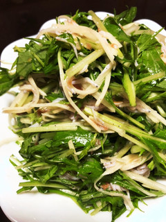 じゃがいもと水菜のシャキシャキサラダ-レシピのメイン写真