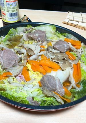 白菜のミルフィーユなべ-レシピのメイン写真