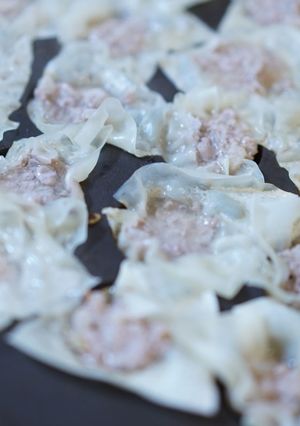 たこ焼き用ホットプレートで簡単シュウマイ-レシピのメイン写真