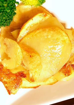 スライス簡単フライドポテト風-レシピのメイン写真