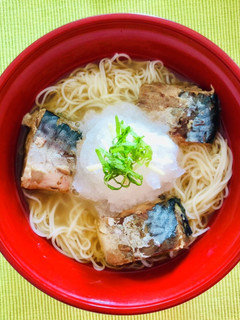 みぞれ鯖そうめん-レシピのメイン写真