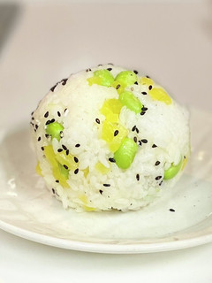 枝豆と沢庵のおにぎり-レシピのメイン写真