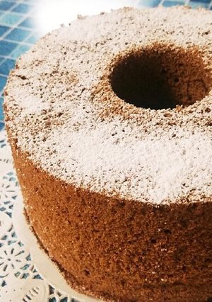 オレンジ・ショコラシフォンケーキ-レシピのメイン写真