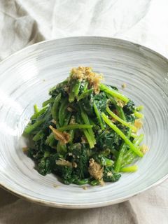 ほうれん草の胡麻おかか和え-レシピのメイン写真