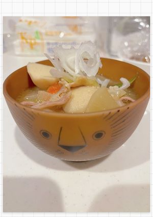 豚汁とお漬物と…-レシピのメイン写真