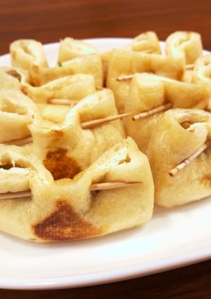 油揚げの納豆包み焼き-レシピのメイン写真