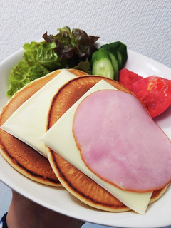 簡単♪おかずパンケーキ-レシピのメイン写真