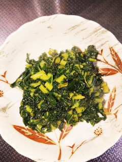 大根の葉の油炒め-レシピのメイン写真
