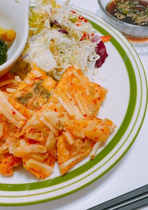 キムチーズチヂミ-レシピのメイン写真