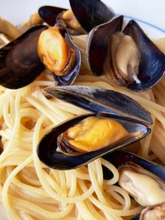 ムール貝パスタ-レシピのメイン写真