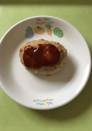【保育園給食】れんこんハンバーグ-レシピのメイン写真