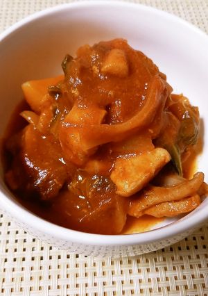 鶏胸肉でヘルシーなトマト煮込み-レシピのメイン写真