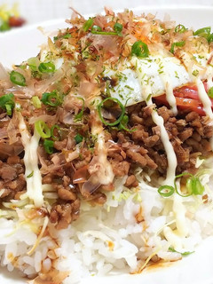 お好み焼き風味のソースそぼろ ごはん-レシピのメイン写真