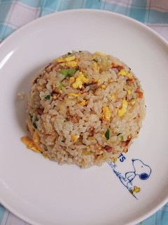 ☆鶏ガラ塩豚骨焼豚焼豚キャベツ炒飯-レシピのメイン写真