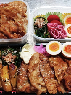 高校生息子&旦那弁当(11/24)-レシピのメイン写真
