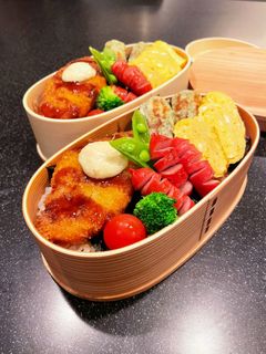 高校生弁当 のり弁-レシピのメイン写真