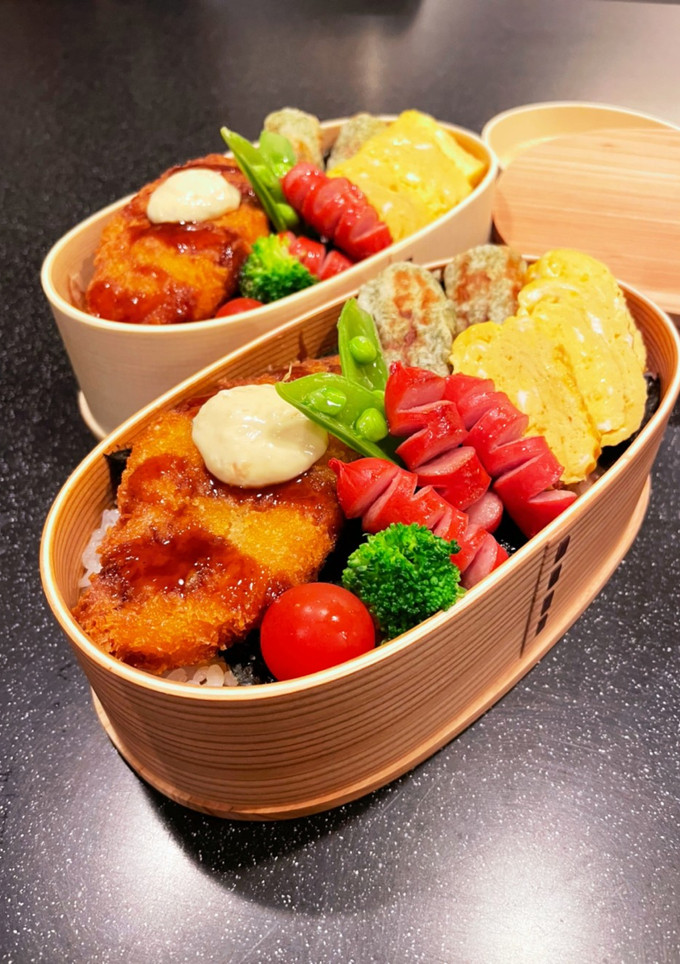 高校生弁当　のり弁-レシピのメイン写真