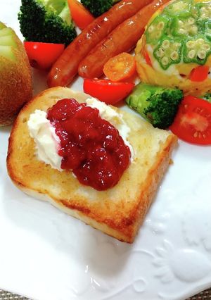 口福(^^)トースト-レシピのメイン写真