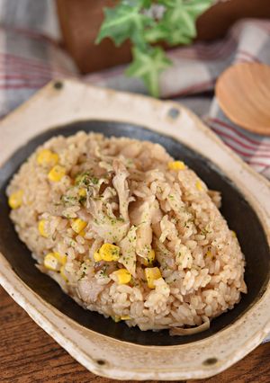 舞茸とコーンのバター醤油ご飯-レシピのメイン写真