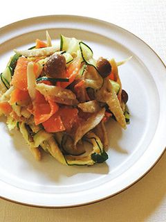 ズッキーニの昆布茶ごまみそ和え-レシピのメイン写真