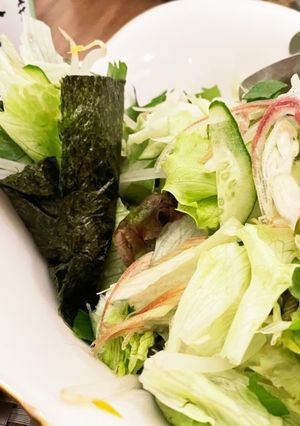 韓国風のり巻きサラダ-レシピのメイン写真