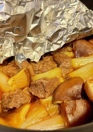 簡単！ねぎと椎茸の甘辛煮-レシピのメイン写真