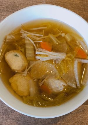 あったか美味しい鶏ガラスープ♪-レシピのメイン写真