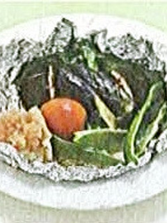 しいたけのアルミホイル焼き-レシピのメイン写真