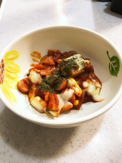 簡単!フライパンでトマトミートソース煮-レシピのメイン写真