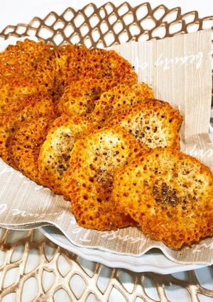 トースターで！簡単パリパリチーズせんべい-レシピのメイン写真