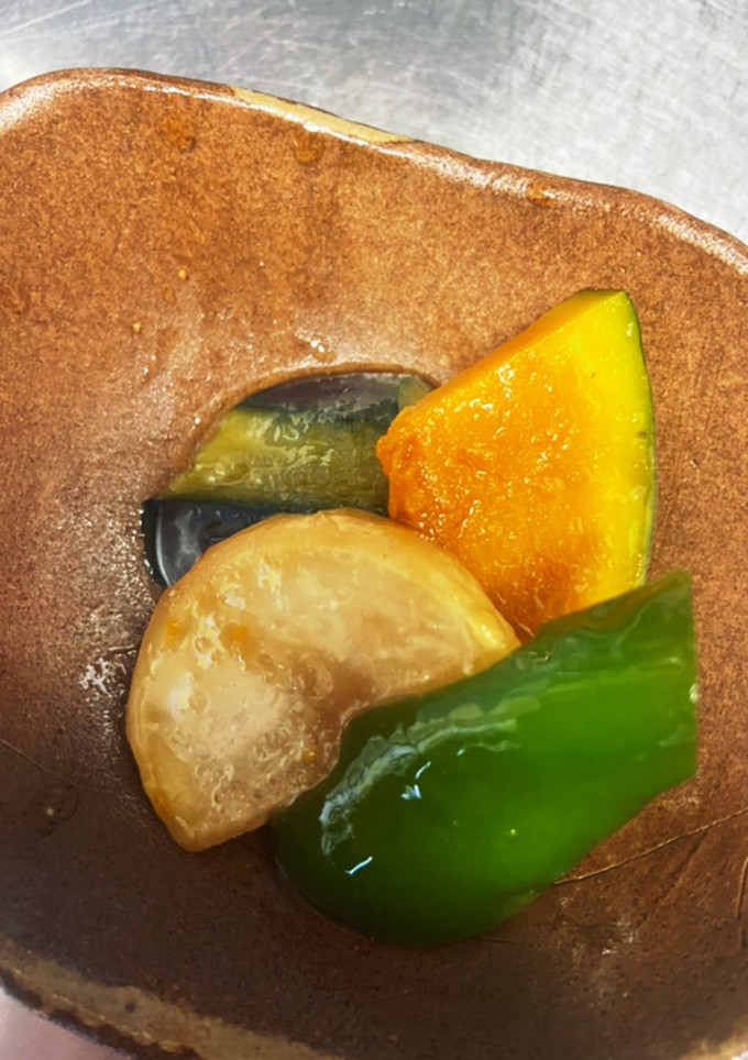 揚げ野菜の甘酒だし浸し-レシピのメイン写真