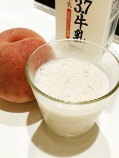 桃のスムージー-レシピのメイン写真
